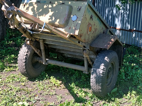 1989 УАЗ 8109, зелёный, 40000 рублей, вид 3