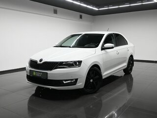 2019 Skoda Rapid I Рестайлинг, белый, 1200000 рублей, вид 1