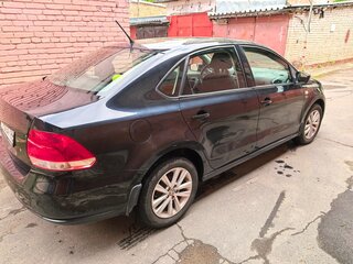 2013 Volkswagen Polo V, чёрный, 880000 рублей, вид 3