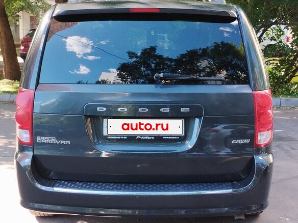 2011 Dodge Caravan Grand V, чёрный, 1750000 рублей - вид 3