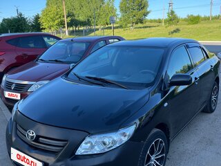 2008 Toyota Corolla X (E140, E150), чёрный, 600000 рублей, вид 1