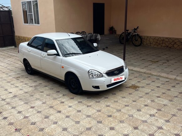 2009 Lada (ВАЗ) Priora I, белый - вид 3