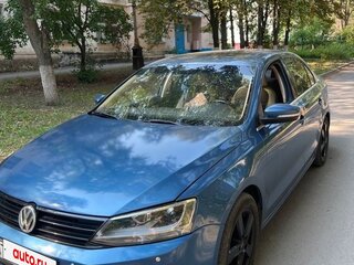 2016 Volkswagen Jetta VI Рестайлинг, синий, 1500000 рублей, вид 1