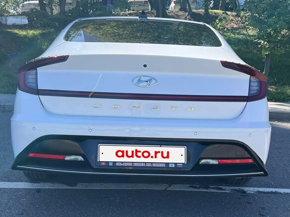 2021 Hyundai Sonata VIII (DN8), белый, 2890000 рублей - вид 2