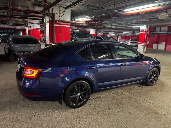 2017 Skoda Octavia III (A7) Рестайлинг, синий, 2200000 рублей - вид 5