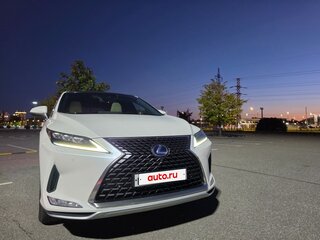 2020 Lexus RX 450h IV Рестайлинг, белый, 4470000 рублей, вид 3