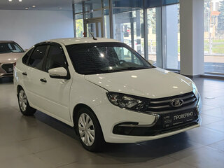 2019 Lada (ВАЗ) Granta I Рестайлинг, белый, 485000 рублей, вид 3