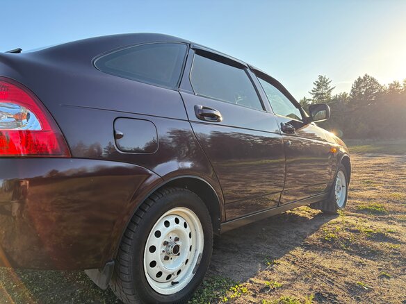 2012 Lada (ВАЗ) Priora I, пурпурный, 379000 рублей - вид 7