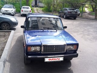 2001 Lada (ВАЗ) 2107, голубой, 320000 рублей, вид 3