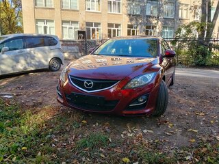2011 Mazda 6 II (GH) Рестайлинг, красный, 745000 рублей, вид 2