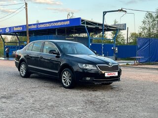 2014 Skoda Superb DSG II Рестайлинг, чёрный, 2100000 рублей, вид 5