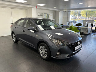 2021 Hyundai Solaris II Рестайлинг, серый, 1452000 рублей, вид 3