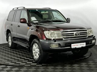 2005 Toyota Land Cruiser 100 Series Рестайлинг 1, красный, 2100000 рублей, вид 4