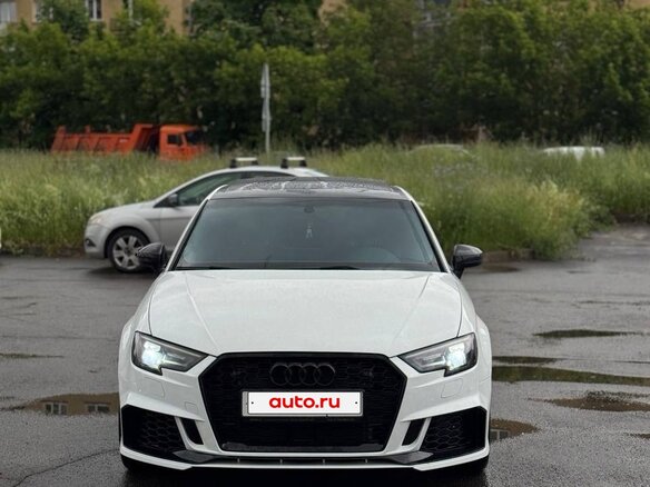 2018 Audi A3 III (8V) Рестайлинг, белый, 2560000 рублей