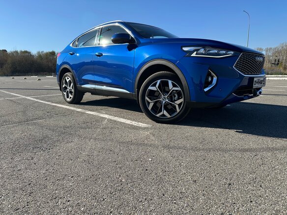 2021 Haval F7x I, синий - вид 13