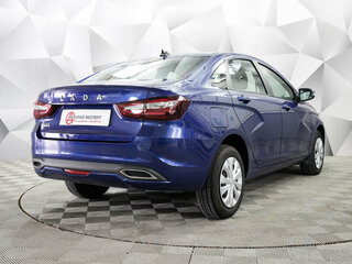 2025 Lada (ВАЗ) Vesta I Рестайлинг (NG), синий, 1497000 рублей, вид 5