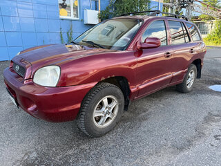 2003 Hyundai Santa Fe I, пурпурный, 245000 рублей, вид 1