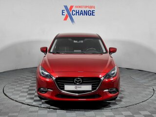 2018 Mazda 3 III (BM) Рестайлинг, красный, 1620000 рублей, вид 2