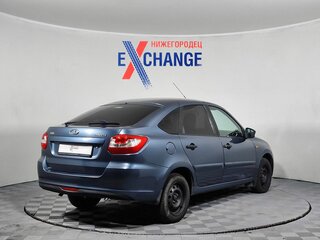 2014 Lada (ВАЗ) Granta I, синий, 310000 рублей, вид 4
