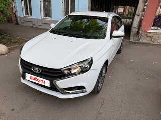 2019 Lada (ВАЗ) Vesta SW I, белый, 550000 рублей, вид 1