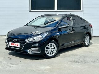 2019 Hyundai Solaris II, чёрный, 1150000 рублей, вид 2