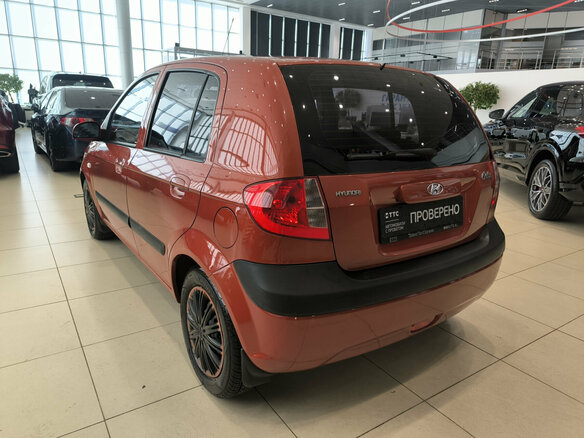 2008 Hyundai Getz I Рестайлинг, оранжевый, 599000 рублей - вид 6