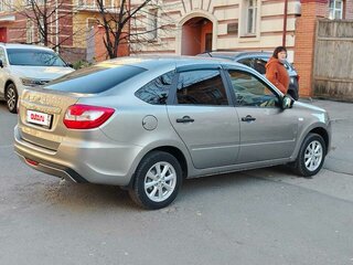 2021 Lada (ВАЗ) Granta I Рестайлинг, серый, 618000 рублей, вид 4