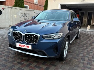 2021 BMW X4 20i II (G02) Рестайлинг, синий, 5500000 рублей, вид 3
