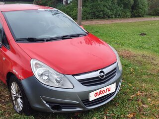 2007 Opel Corsa D, красный, 180000 рублей, вид 1
