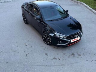 2021 Lada (ВАЗ) Vesta Sport I, чёрный, 1450000 рублей, вид 3