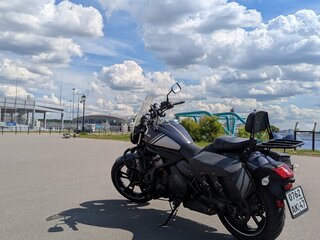 2019 Kawasaki EN650 Vulcan S, фиолетовый, 750000 рублей, вид 2