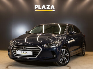 2016 Hyundai Elantra VI (AD), синий, 1155000 рублей, вид 1