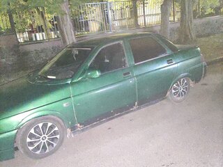 1999 Lada (ВАЗ) 2110, зелёный, 83000 рублей, вид 3