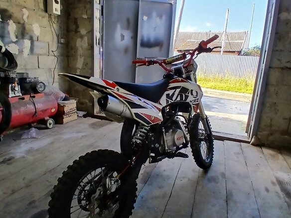 2020 Kayo Basic YX140EM, красный, 50000 рублей - вид 2
