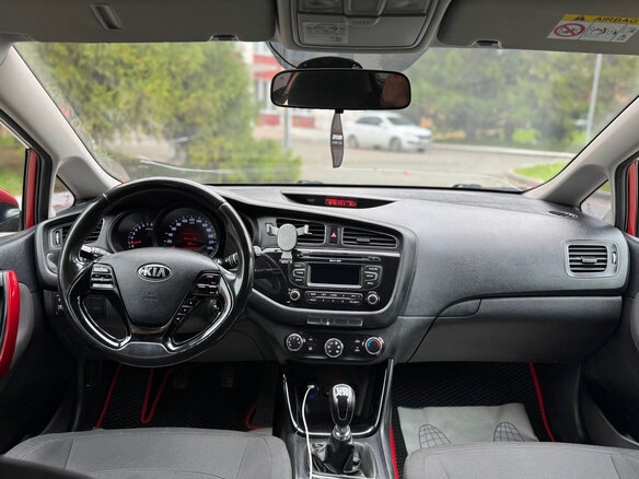 2013 Kia Ceed II, красный, 570000 рублей - вид 8
