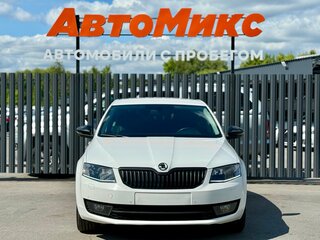2014 Skoda Octavia III (A7), белый, 1349000 рублей, вид 2