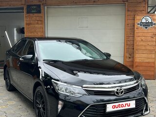 2013 Toyota Camry VII (XV50), чёрный, 1400000 рублей, вид 1