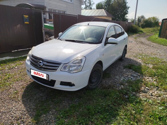 2015 Nissan Almera III (G15), белый, 560000 рублей