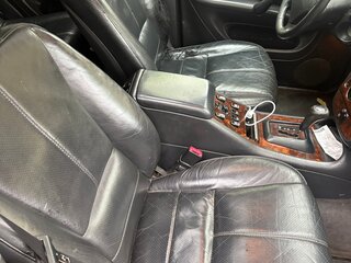 2001 Mercedes-Benz M-Класс 320 I (W163) Рестайлинг, чёрный, 380000 рублей, вид 4