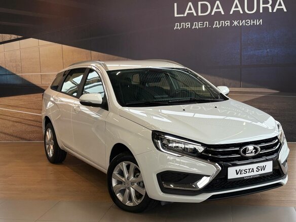 2026 Lada (ВАЗ) Vesta SW I Рестайлинг (NG), белый, 1915000 рублей - вид 2