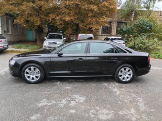 2013 Audi A8 Long III (D4), чёрный, 2900000 рублей, вид 5