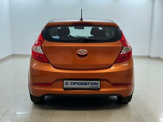 2014 Hyundai Solaris I Рестайлинг, оранжевый, 870000 рублей, вид 3
