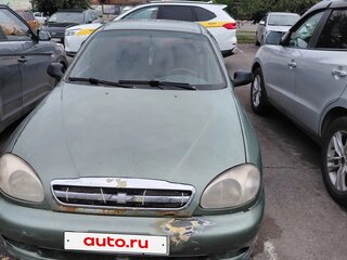 2008 Chevrolet Lanos I, зелёный, 130000 рублей, вид 3