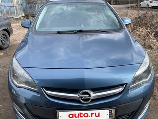 2013 Opel Astra J Рестайлинг, синий, 950000 рублей, вид 2
