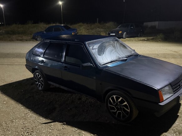 1997 Lada (ВАЗ) 2109, синий, 110000 рублей - вид 2