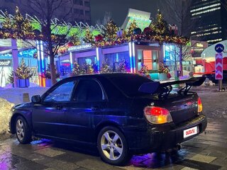 2006 Subaru Impreza II Рестайлинг 2, чёрный, 420000 рублей, вид 3