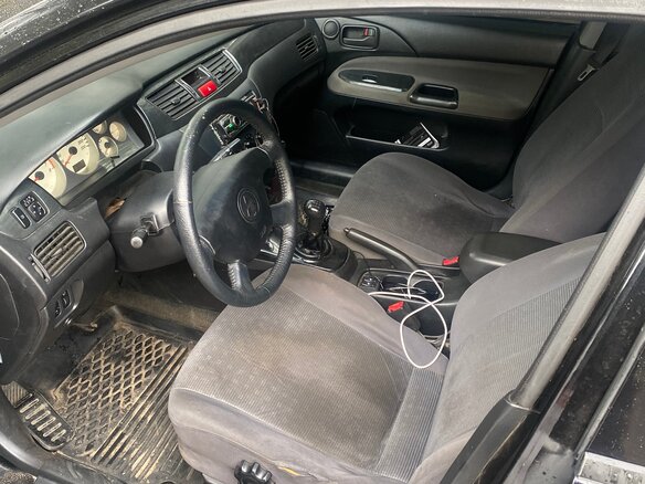 2005 Mitsubishi Lancer IX, чёрный, 250000 рублей - вид 7
