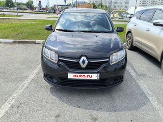 2015 Renault Logan II, чёрный, 360000 рублей, вид 1