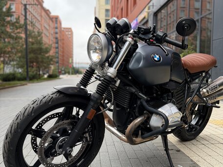 2020 BMW R Nine T Scrambler, серый, 1150000 рублей, вид 3