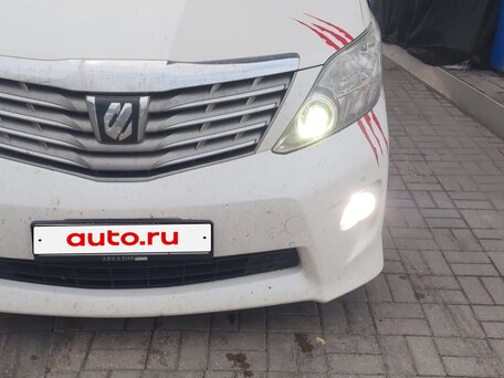 2010 Toyota Alphard II, белый, 1300000 рублей, вид 1